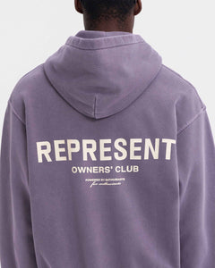 REPRESENT OWNERS CLUB HOODIE VINTAGE VIOLET