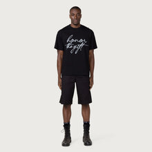 Load image into Gallery viewer, HTG SCRIPT SS TEE BLACK