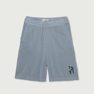 HTG KNIT H SHORTS SLATE