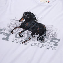 Load image into Gallery viewer, HTG WORK HORSE SS TEE WHITE