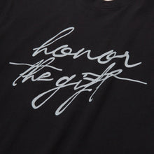 Load image into Gallery viewer, HTG SCRIPT SS TEE BLACK