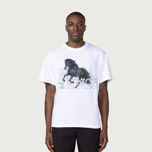 Load image into Gallery viewer, HTG WORK HORSE SS TEE WHITE
