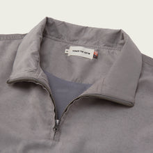 Load image into Gallery viewer, HTG BRANDED QTR ZIP GREY