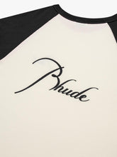 Load image into Gallery viewer, RHUDE RAGLAN TEE GREEN WHITE