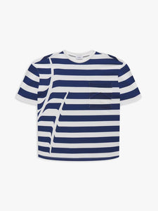RHUDE PONTE ROMA TEE NAVY WHITE