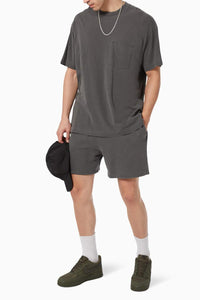 JOHN ELLIOTT INTERVAL SHORTS WASHED BLACK