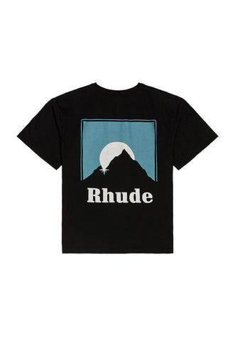RHUDE SUNDRY TEE BLACK