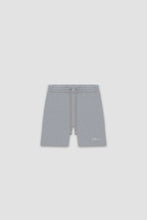 Load image into Gallery viewer, FLANEUR HOMME EMBROIDERED SIGNATURE SHORTS IN HEATHER GREY