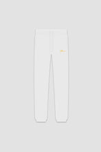Load image into Gallery viewer, FLANEUR HOMME EMBROIDERED SIGNATURE SWEATPANTS IN ECRU