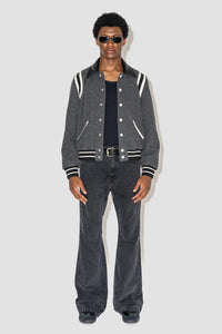 FLANEUR HOMME TEDDY JACKET FLNEUR GREY HS