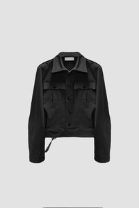 FLANEUR HOMME COMMANDO JACKET BLACK HS
