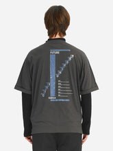 Load image into Gallery viewer, C2H4 SLOGAN STAIR T-SHIRT BLACK