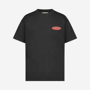 FLANEUR HOMME VINTAGE LOGO T-SHIRT IN BLACK