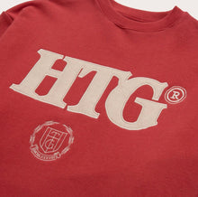 Load image into Gallery viewer, HTG STUDIO CREWNECK CRIMSON