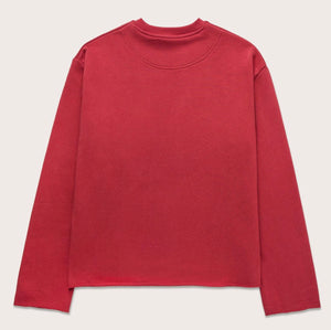HTG STUDIO CREWNECK CRIMSON