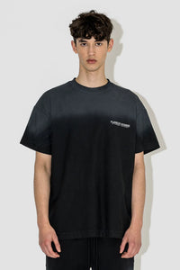 FLANEUR HOMME PRINTEMPS TSHIRT IN VINTAGE WASHED BLACK