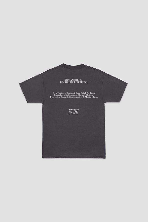 FLANEUR HOMME RECOVERY TEE VINTAGE BLACK