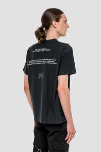 FLANEUR HOMME RECOVERY TEE VINTAGE BLACK