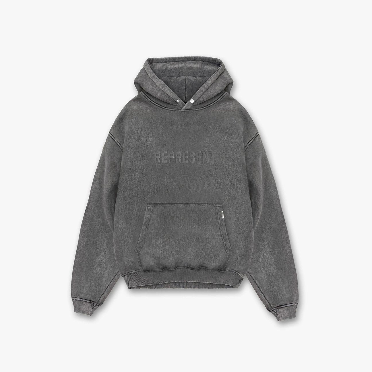 Hoodies with embroidered logo top