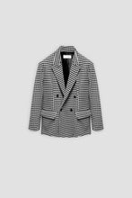 Load image into Gallery viewer, FLANEUR HOMME WOOL COAT HOUNDSTOOTH